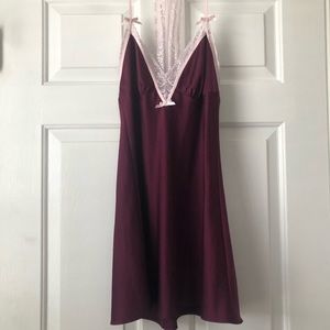 Purple | sleepwear | Slip Dress | Lace